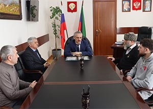 Председатель МРОМ Галича (Костромская область) встретился с министром по национальной политике и делам религий Республики Дагестан