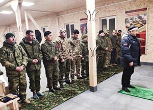 Зампред ДУМ Приморского края провел встречу с военнослужащими перед отправкой в зону СВО