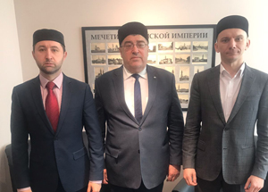 Встреча с председателем МРОМ «Ихсан» г. Калининграда Явером Гусейновым