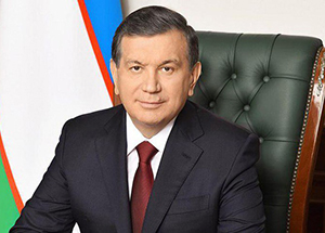Поздравление избранному Президенту Узбекистана Шавкату Мирзиёеву