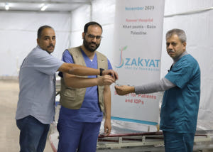 Благотворительный фонд ДУМ РФ помог открыть полевой госпиталь для раненых в Газе