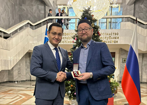Муфтий Москвы Ильдар Аляутдинов награждён медалью «За заслуги перед узбекским сообществом г. Москвы»