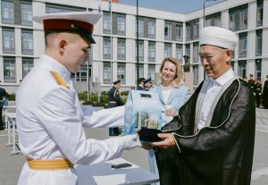 Имам-мухтасиб Даулет Балтабаев напутствовал выпускников ОКВК