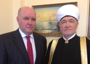 Встреча муфтия шейха Равиля Гайнутдина с заместителем министра иностранных дел Григорием Карасиным