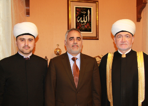 Муфтий шейх Равиль Гайнутдин встретился с Послом Султаната Омана в РФ Юсуфом Заджали